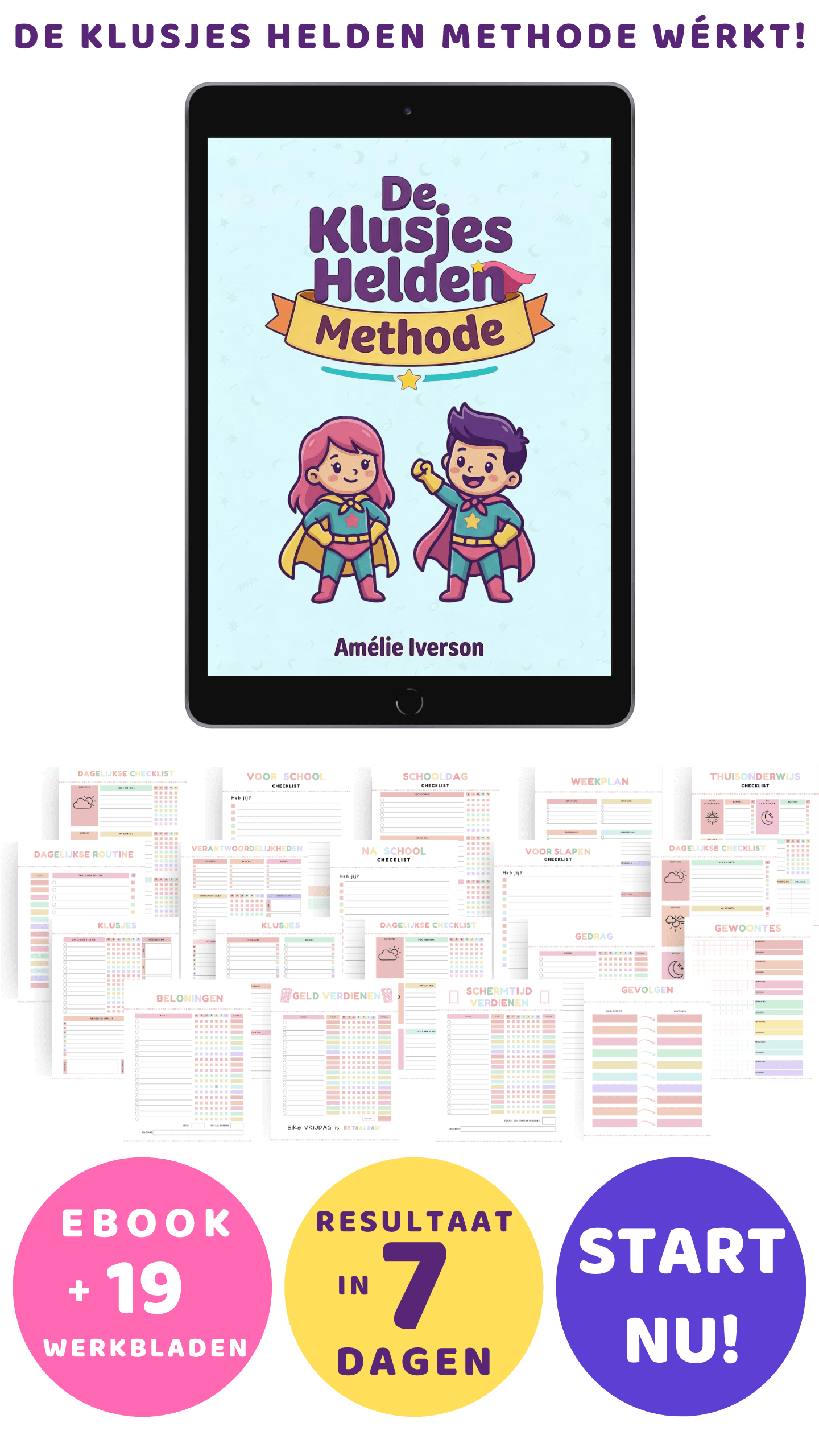 Klusjes Helden Methode